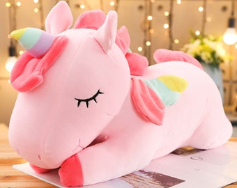 oversized unicorn pillow