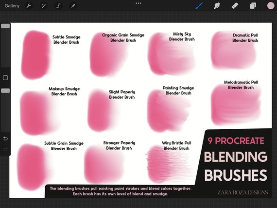 Yoseng 30 Pcs Ink Blending Brushes For Card Making, Crafts