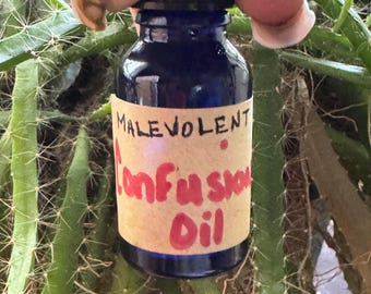 Confusion Oil |hoodoo Spell Oil| Conjure Oil| Cast out spirits| Ritual Oil