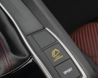 Taco Dispenser Car Button Decal