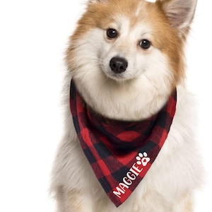 Bandana para cachorro personalizada, bandana para cachorro personalizada, bandana para aniversário de cachorro