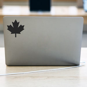 Ahornblatt Aufkleber, Kanadier, Kanada Aufkleber, Vinyl-Schnitt, Laptop Aufkleber, Autofenster, Reise Aufkleber, Abziehbild