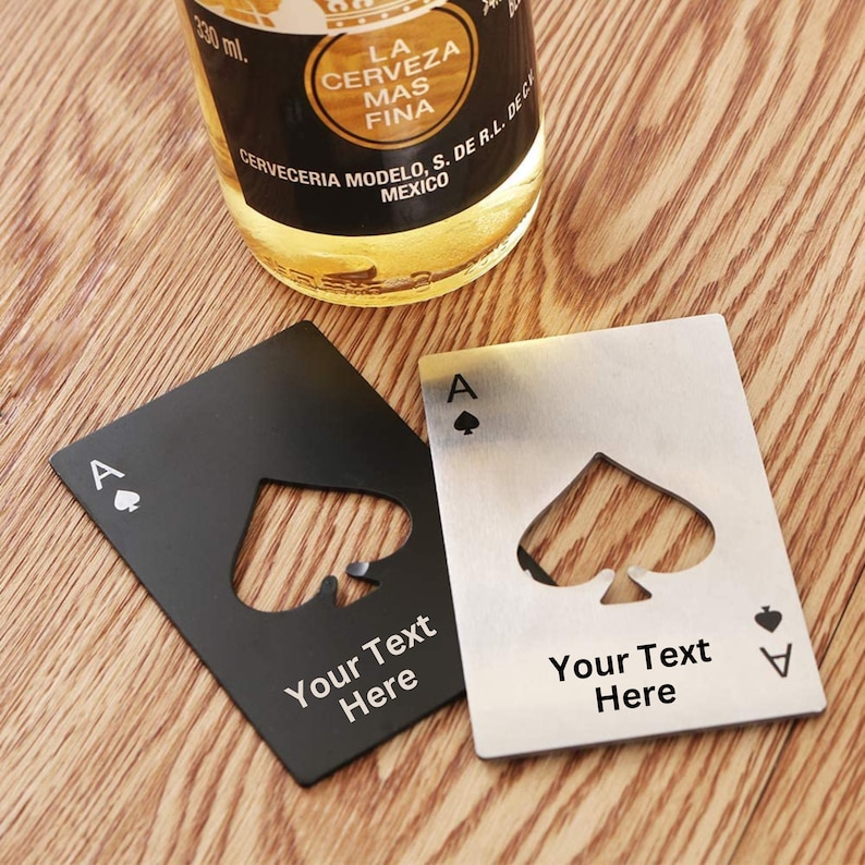 RefinedCreationsCA Ace of Spades Bottle Opener - Thumbnail 2