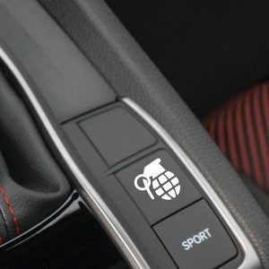 Décalcomanie en vinyle pour voiture lance-grenades