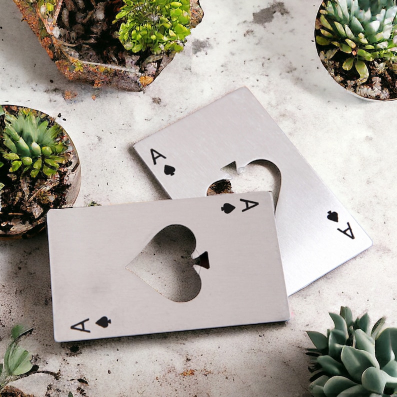 RefinedCreationsCA Ace of Spades Bottle Opener