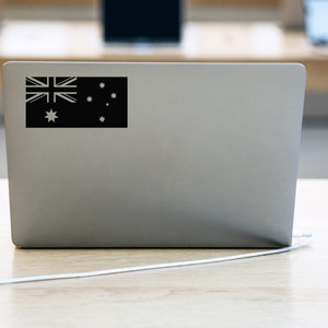 Australia Flag Decal, Australian Flag, Australian Flag Sticker, Vinyl Cut, Laptop Decal, Car Window, Travel Decal, Decal