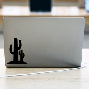 Set di adesivi per decalcomanie Cactus per auto, laptop, bottiglia d'acqua - Pacchetto adesivi per paraurti in vinile - Decalcomanie per avventure all'aria aperta con piante del deserto