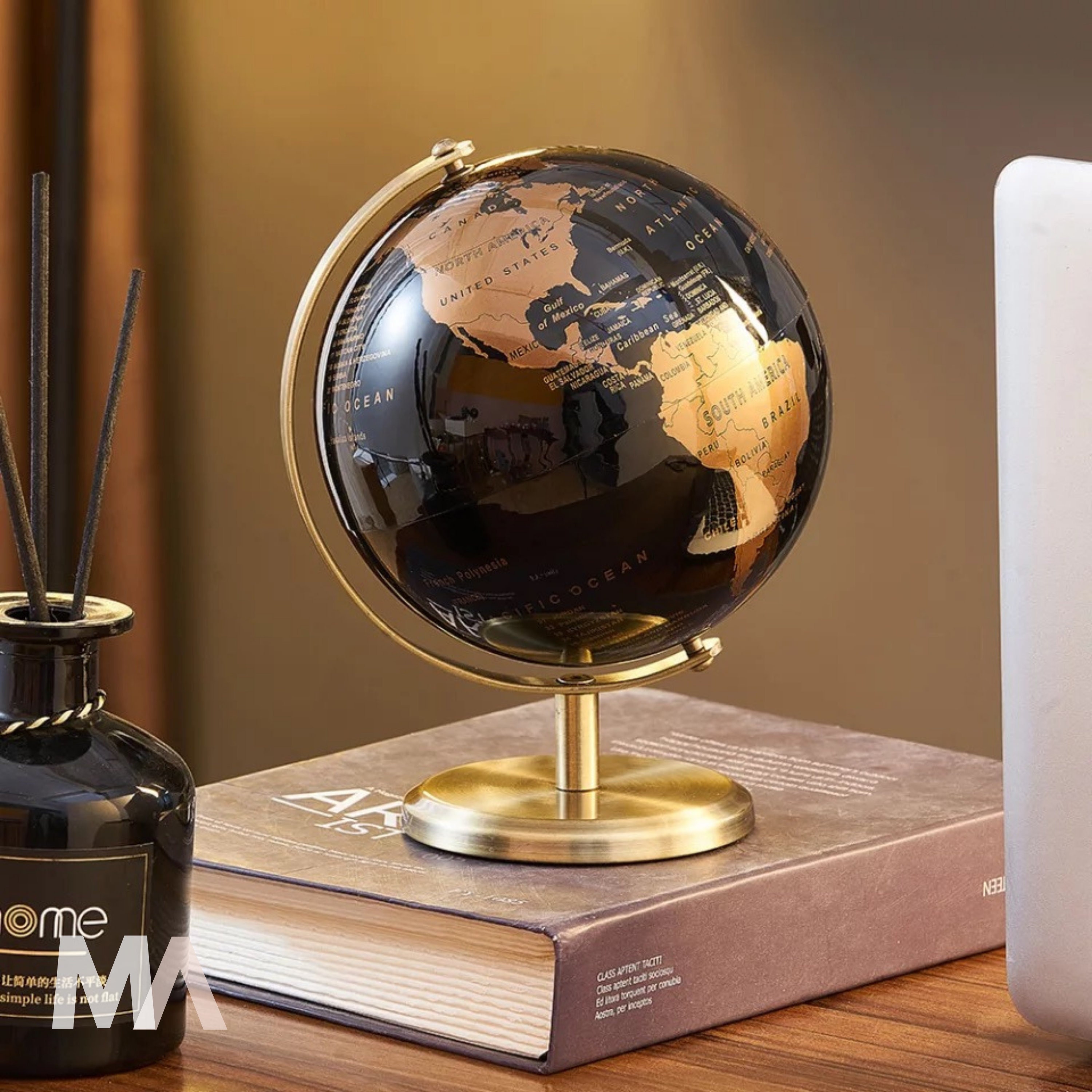Decorative globe best sale