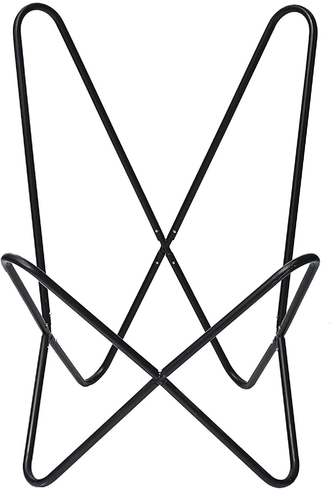 Butterfly Chair Frame Handmade Chair Powder Coated Steel Frame Etsy