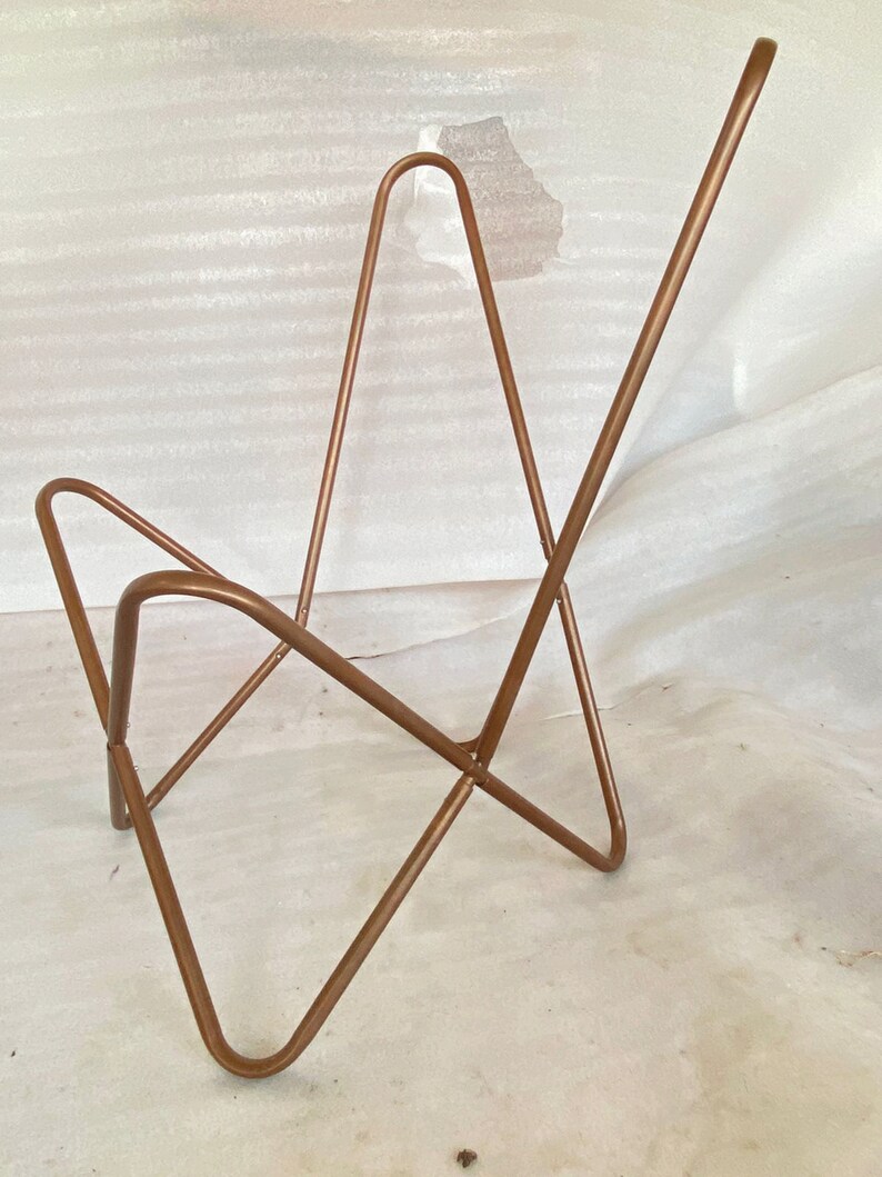 Butterfly Chair Frame Handmade Chair Powder Coated Steel Frame Etsy