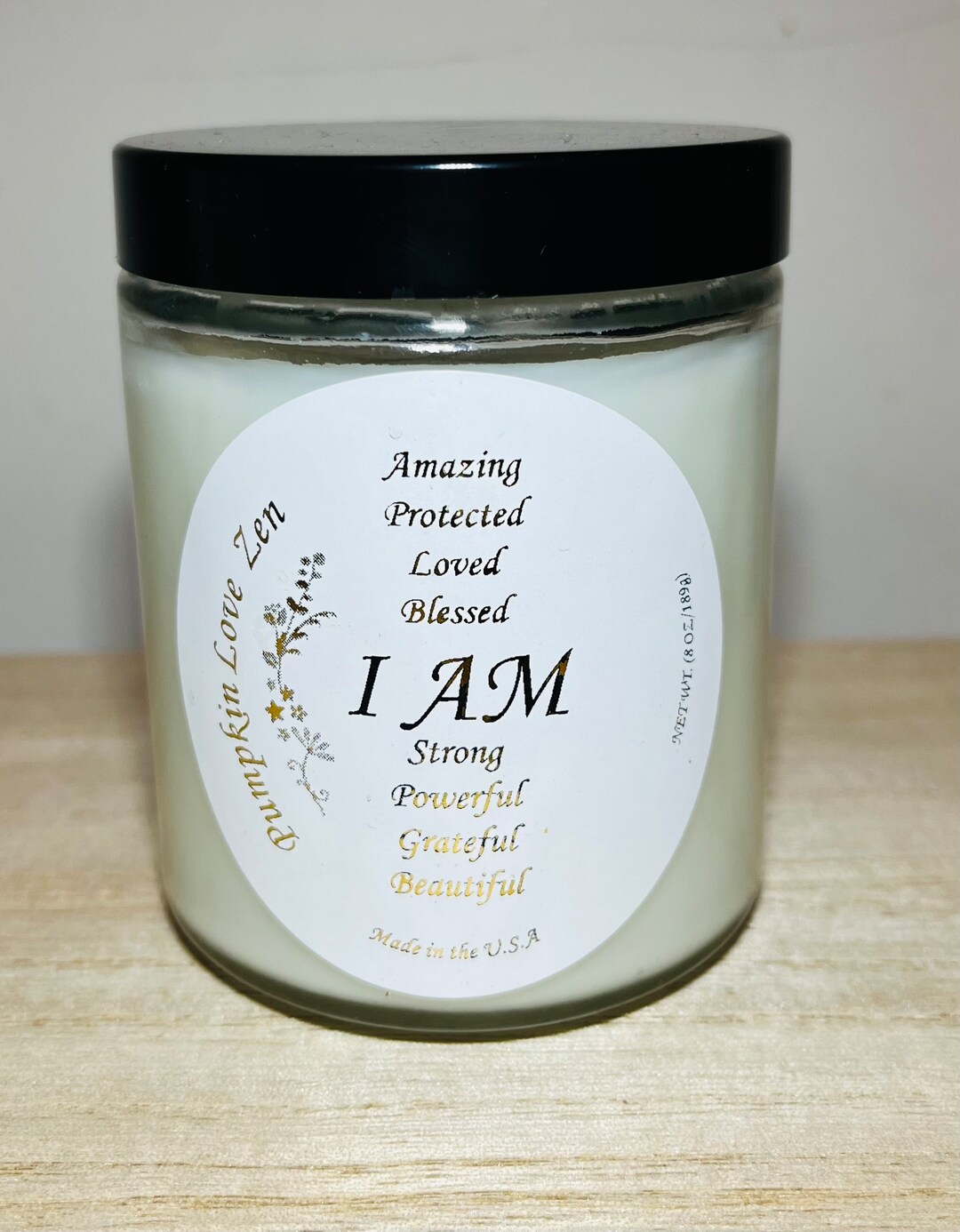 Affirmation Candles Scented Candles Affirmation Candles Calming Candles