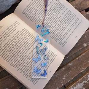 Bookmarks- Butterfly Bookmark- Butterflies- Gift For Book - Gift for teacher- Personalised - Handmade Gft - Birthday Gift