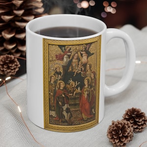 Madonna by Vicent Macip Mug Religious Birthday Holiday Gift