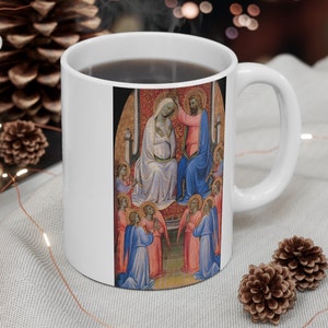 Madonna by Ventura del Moro Mug Religious Birthday Holiday Gift