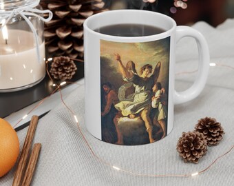 Guardian Angel by Domenico Fetti Mug Birthday Confirmation Christmas Gift