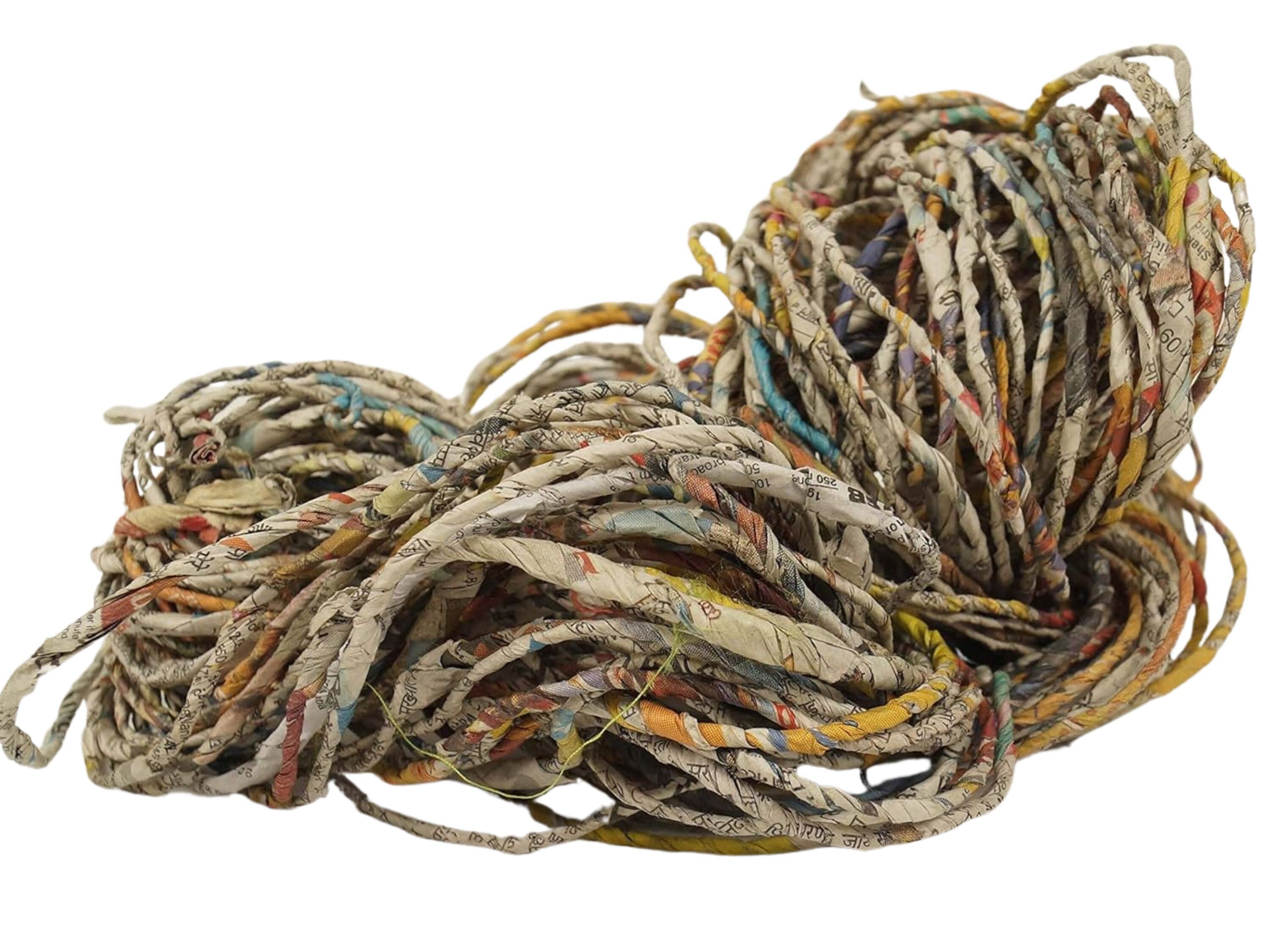 Newspaper Yarn Paper Yarn Art and Craft Yarn Recycled Paper Yarn
