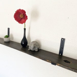 Rustic Upcycled Wood Shelf