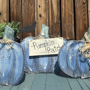 Rustic Wood Pumpkin Set, Wooden Pumpkin set, Thanksgiving, Holidays, Fall Pumpkin Set, Primitive Pumpkin set, Wood Pumpkins