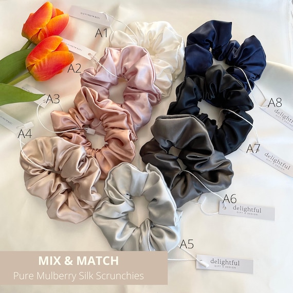 2-pack Build Your Own SET Scrunchy JUMBO Claw Clip Hair - Etsy