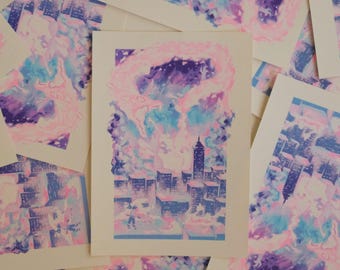 Promare | A5 Risograph Print