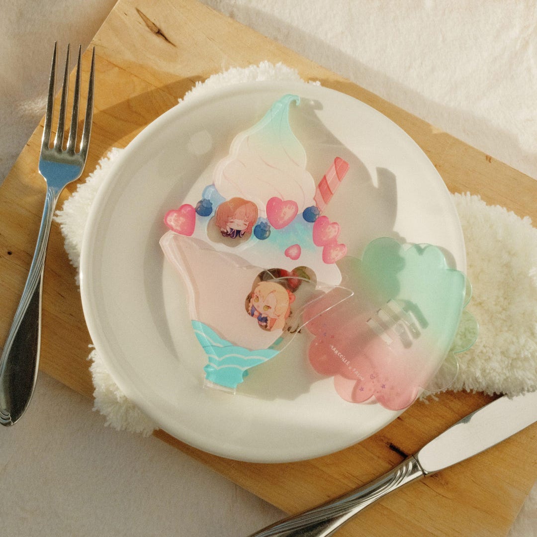 Dunmeshi Parfait Standees Marcille X Falin Mithrun X Kabru - Etsy