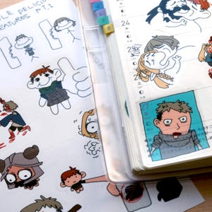 Delicious Little Creatures Sticker Sheets
