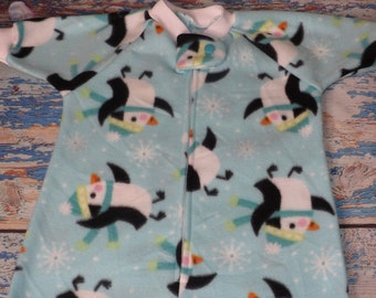 Fleece Christmas baby sleep sack/baby sleep sack/Christmas baby sleeping bag/Christmas baby bunting suit/lightweight/newborn to 18-months.