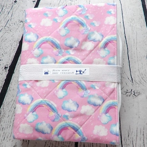 Travel baby changing pad/portable travel diaper changing mat/diaper clutch/waterproof/wipeable/washable/quilted padding/baby shower gift