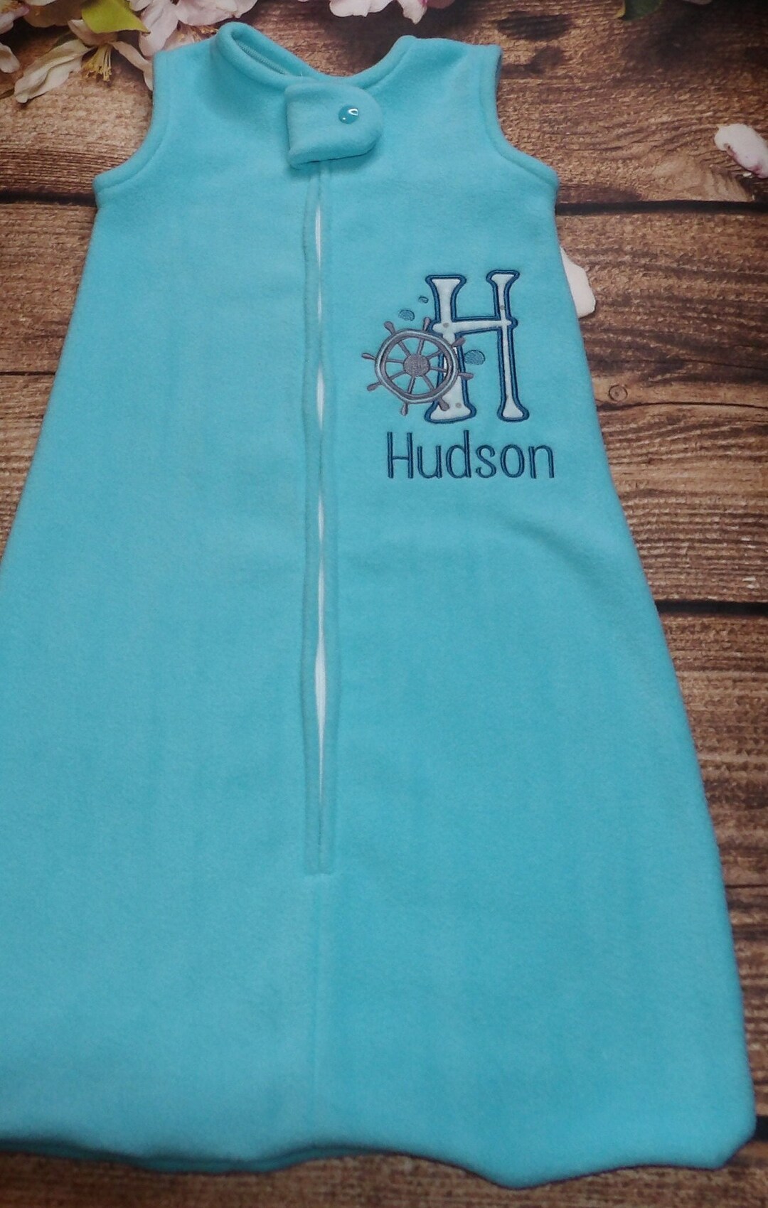 Personalized Fleece Baby Sleeping Bag/baby Sleep Sack/infant Sleep Sack