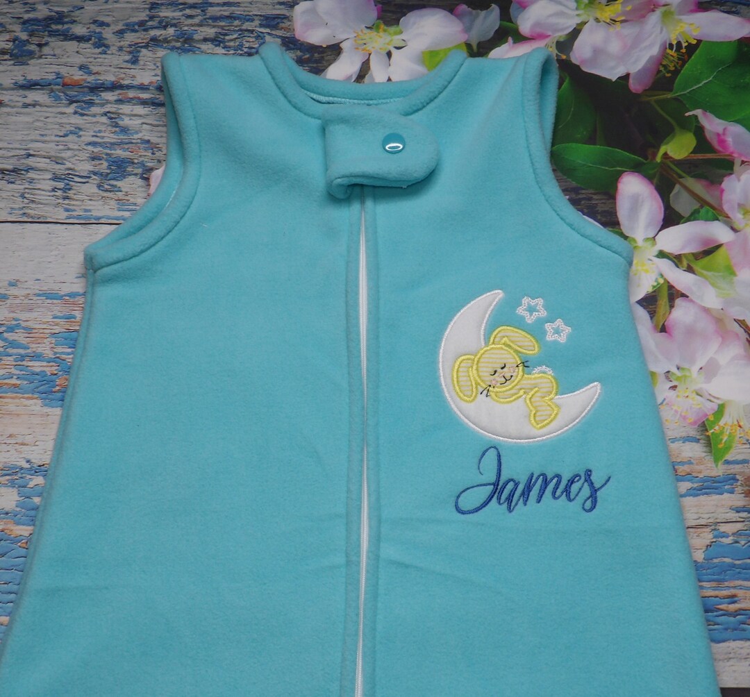 Personalized Fleece Baby Sleep Sack/baby Sleeping Bag/preemie Etsy