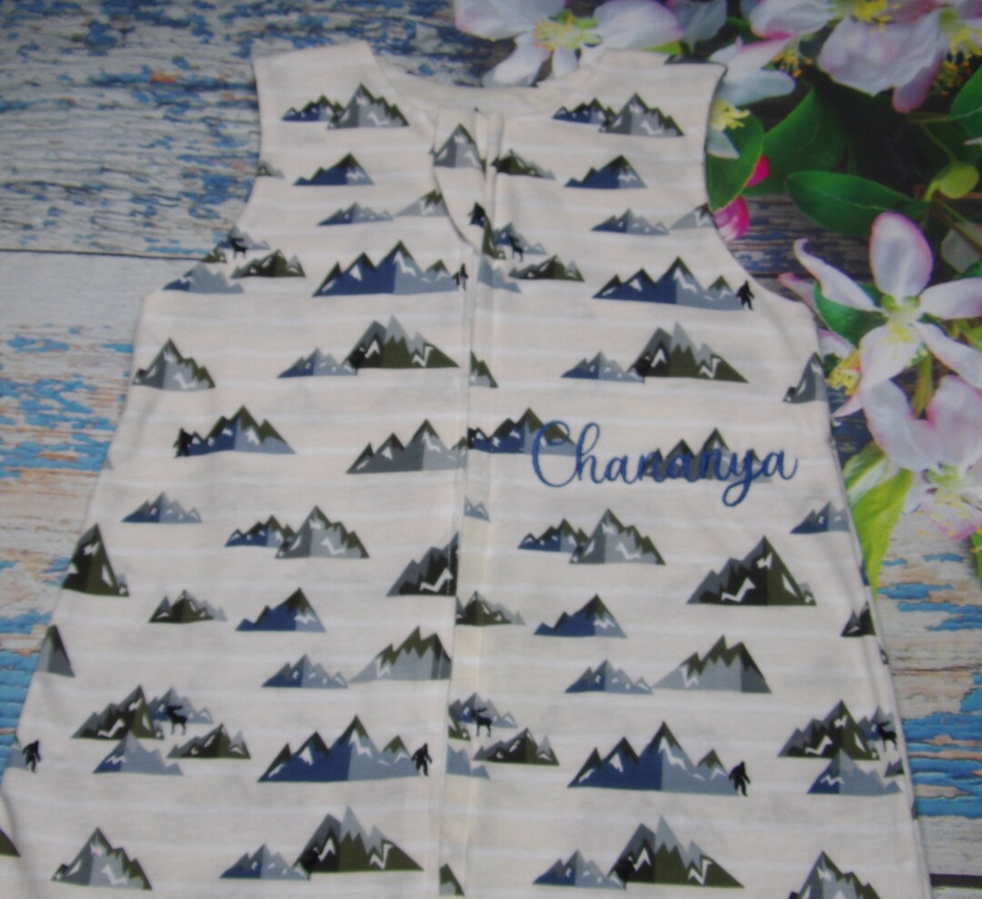 Personalized Baby Sleep Sack/baby Sleeping Bag/preemie to Etsy