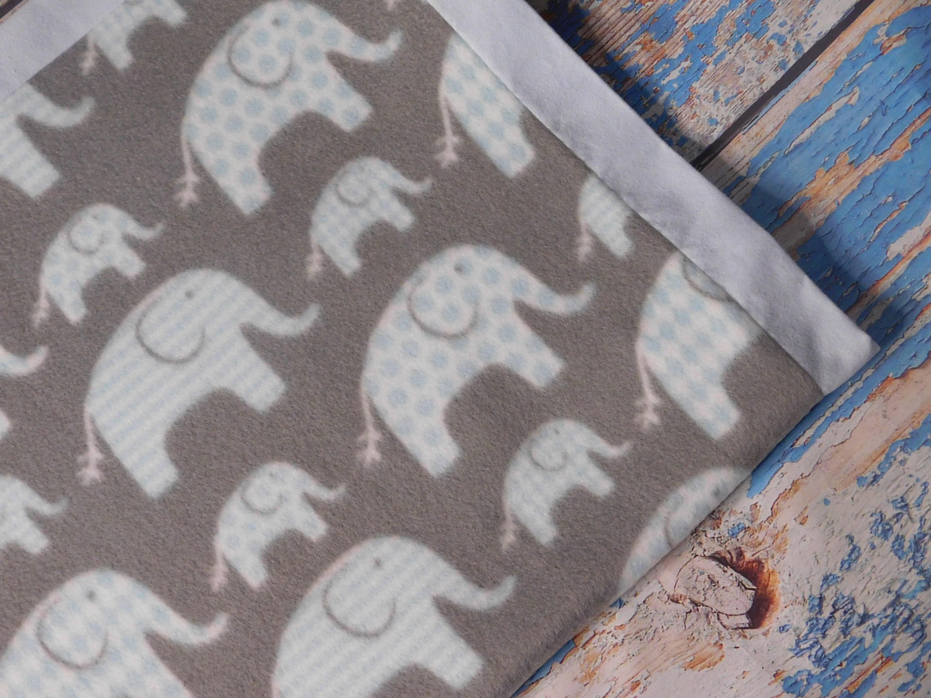 Selfbinding Baby Blanket/fleece Baby Boy Blanket With Etsy