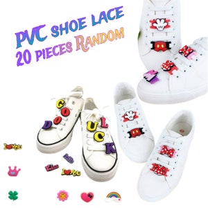 Custom PVC Shoe Lace Charms with Free Shipping! Elevate your footwear game with unique charms, Silicon Rubber shoelace buckles ,70+ Designs