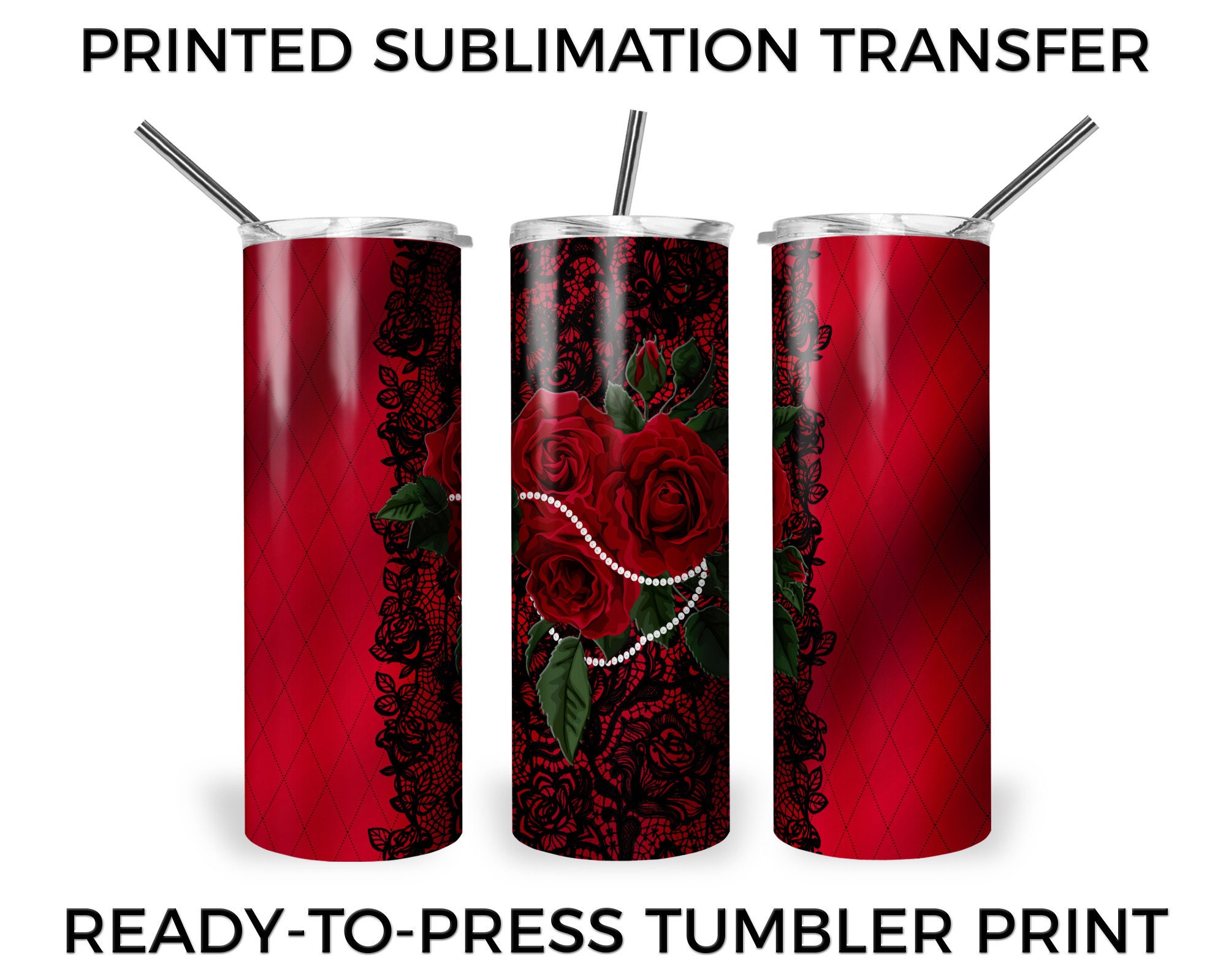 A-SUB 110 Sheets Sublimation Paper and Sublimation Tumbler 20 OZ