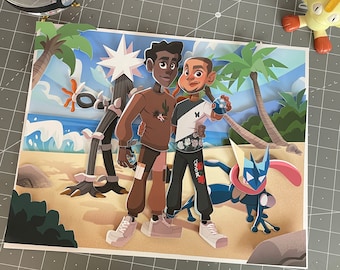 Pokemon Team Poptoon Portrait