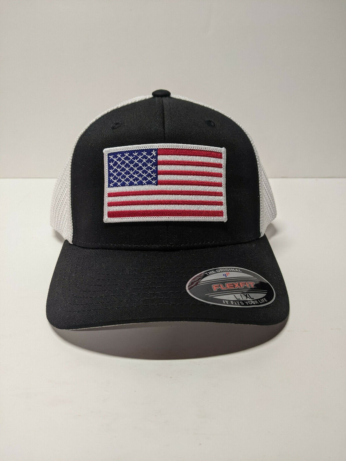 American Flag Flexfit Hat US Flag Hat 