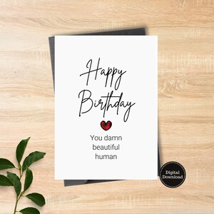 Lustige Geburtstagskarte, Geburtstagskarte für ihn, lustiges Geburtstagsgeschenk, lustiges Geschenk für ihn - Printable