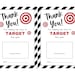 PRINTABLE Target Gift Card Holder for Teacher, Gift Card for Teacher ...