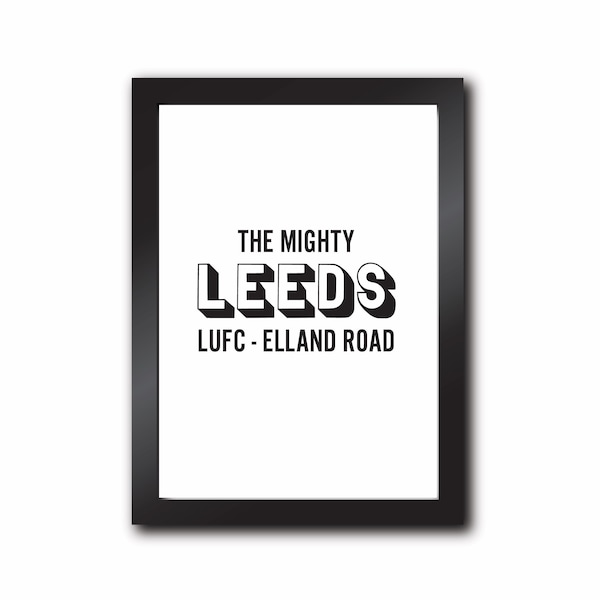 Leeds United Bar Etsy UK