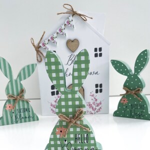 Wooden Bunny Block - Etsy