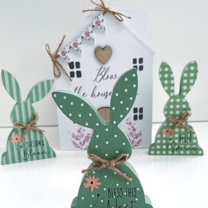 Wooden Bunny Block - Etsy