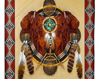 Native Design Camping Blanket Indian Blanket Geometric Blanket Native Throw Native Quilt Blanket Indigenous Throw Native Gift American Bison