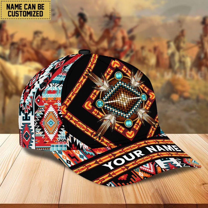 Personalized Native Pride Baseball Caps Tribe Hats Indian Gift Native ...