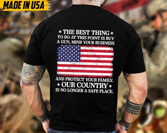Proud Veteran Shirt Military Shirt Patriotic Tshirt Father's Day American Flag Shirt US Military Gift For Men Veteran Lover Shirt