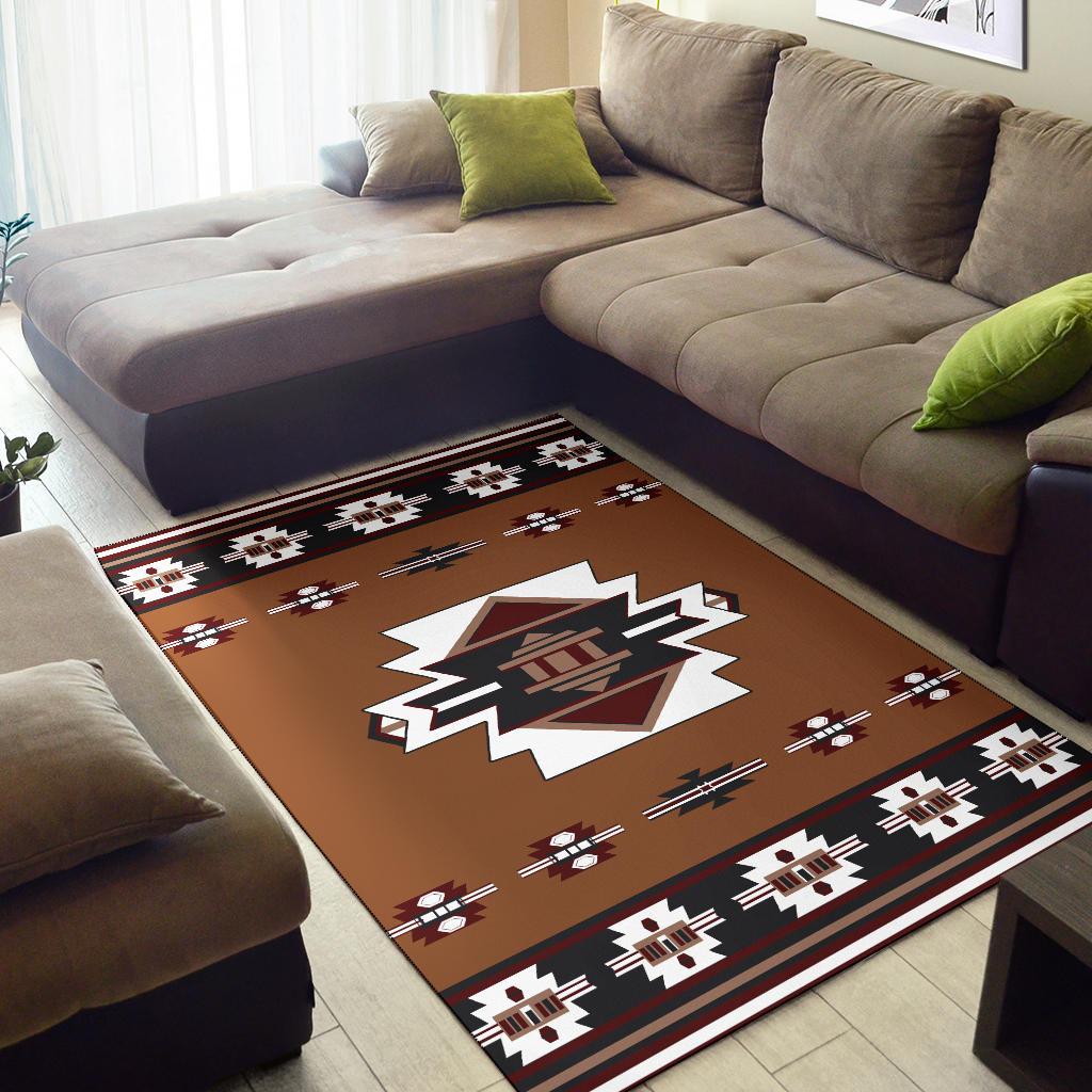 United Tribes Native American Area Rug, Indigenous Area Rug, Navajo ...
