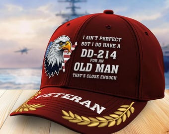 Embroidered I Do Have DD-214 Veterans Day Hat, Veteran Hats For Men, Military Caps Husband, Veteran Gifts, Vietnam Veteran Gifts Dad Grandpa