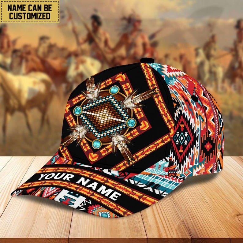 Personalized Native Pride Baseball Caps Tribe Hats Indian Gift Native ...
