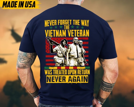 U.S. Navy Vietnam Veteran American Flag Gift T-Shirt U.S. Navy Vietnam Veteran American Flag Gift T-Shirt