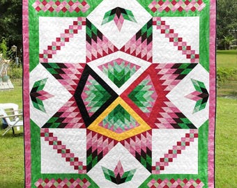 Native Design Camping Blanket, Southwestern Throws, Indigenous Blanket, Cherokee Blanket, Tribal Blanket, Indian Throw, Native Gift