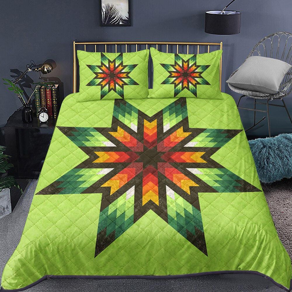 Native American Bedspread Set, Indegenous Bedspread, Navajo Bedding ...